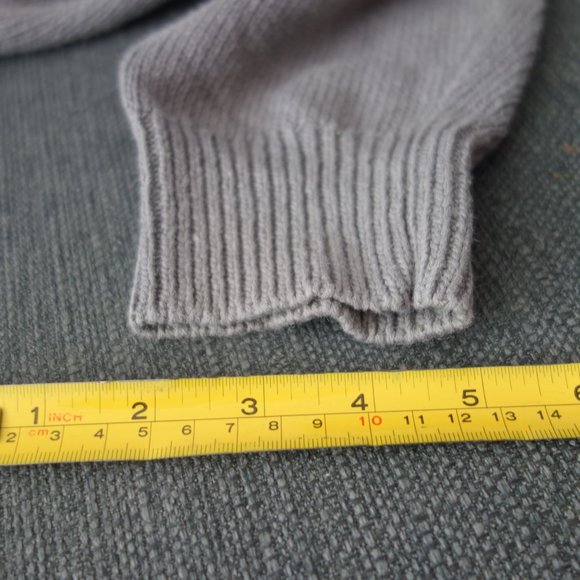 Diesel Official Dieseland Great Testdriver O.R.T. Zip Up Grey Sweater Size L - Picture 12 of 16